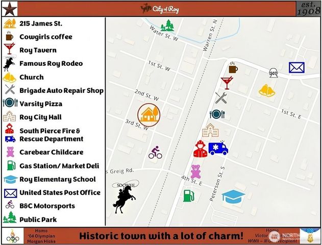 215 James Street S, Roy, WA 98580