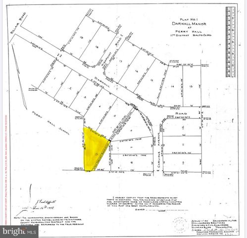 0 DARNALL RD, Nottingham, MD 21236