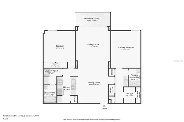 450 S GULFVIEW BOULEVARD 301, Clearwater Beach, FL 33767