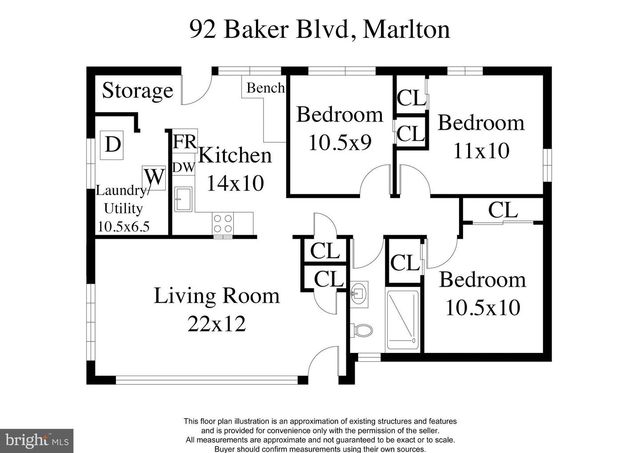 92 BAKER BLVD, Marlton, NJ 08053