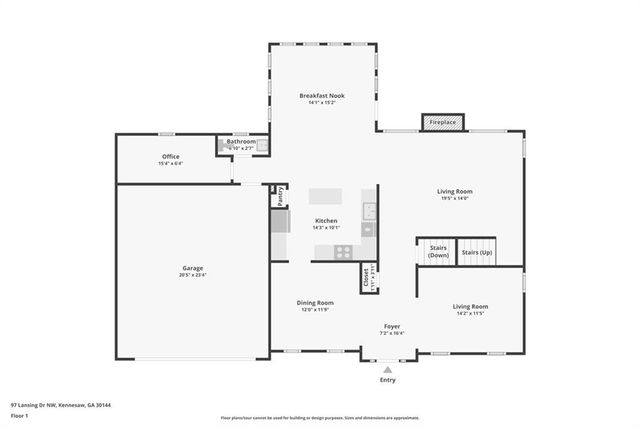 97 Lansing NW Drive, Kennesaw, GA 30144