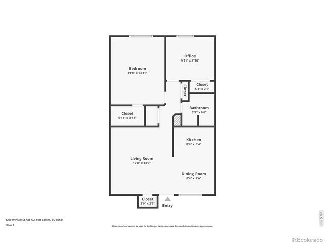 1209 W Plum Street A2, Fort Collins, CO 80521