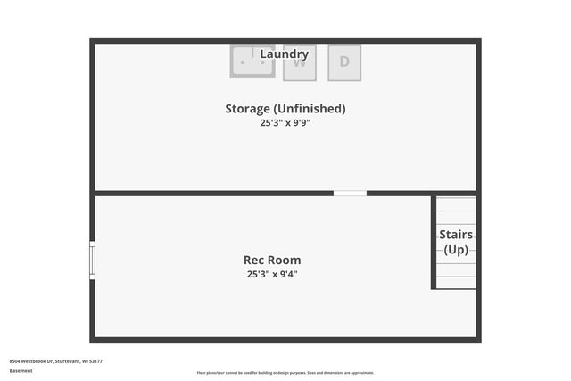 8504 Westbrook DRIVE, Sturtevant, WI 53177