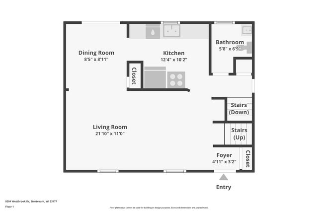 8504 Westbrook DRIVE, Sturtevant, WI 53177