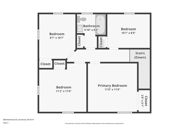 8504 Westbrook DRIVE, Sturtevant, WI 53177