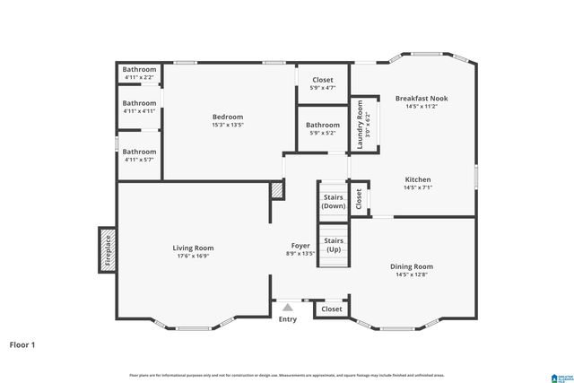1454 FALLING ROCK CIRCLE, Alabaster, AL 35007