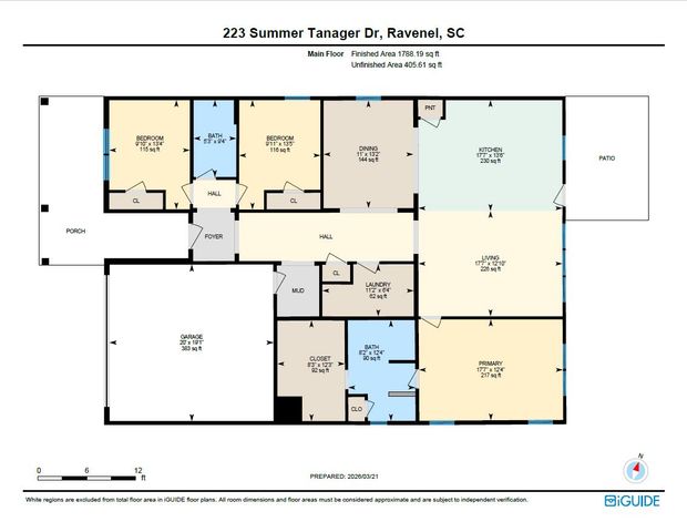 223 Summer Tanager Drive, Ravenel, SC 29470