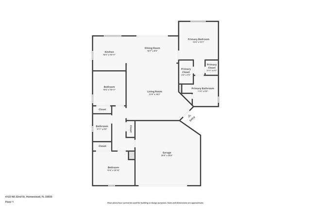 4122 NE 22nd Street, Homestead, FL 33033