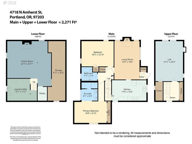 4718 N AMHERST St, Portland, OR 97203