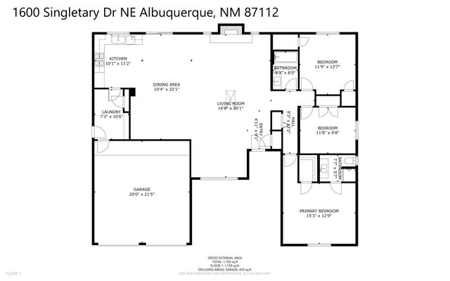 1600 Singletary Drive NE, Albuquerque, NM 87112