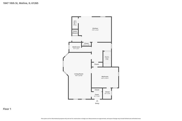 1847 10th Street, Moline, IL 61265