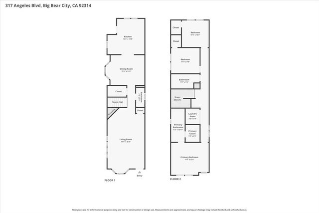 317 E Angeles Boulevard, Big Bear, CA 92314