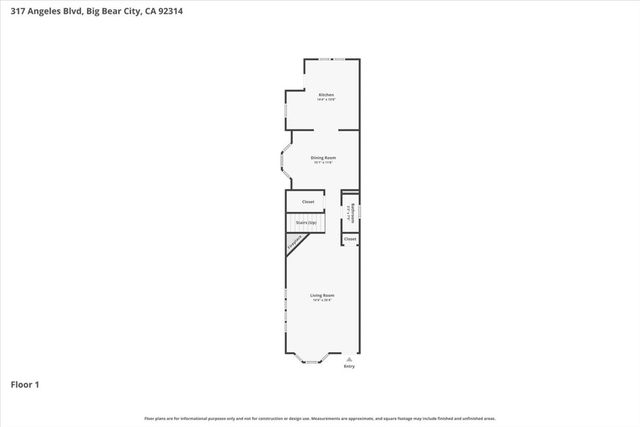 317 E Angeles Boulevard, Big Bear, CA 92314