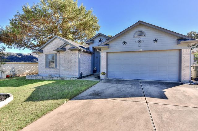 1503 Barcus DR, Georgetown, TX 78626