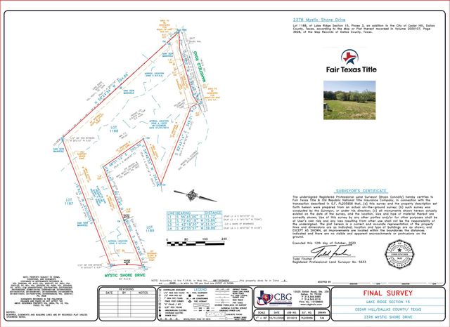 2378 Mystic Shore Drive, Cedar Hill, TX 75104