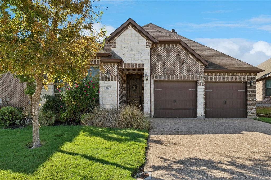3020 Waterfall Drive, Fort Worth, TX 76177 — exterior