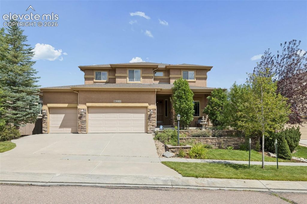 9511 Pancake Rocks Trail, Colorado Springs, CO 80924 — exterior
