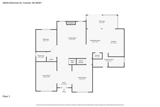 50443 Silverton Drive, Canton, MI 48187