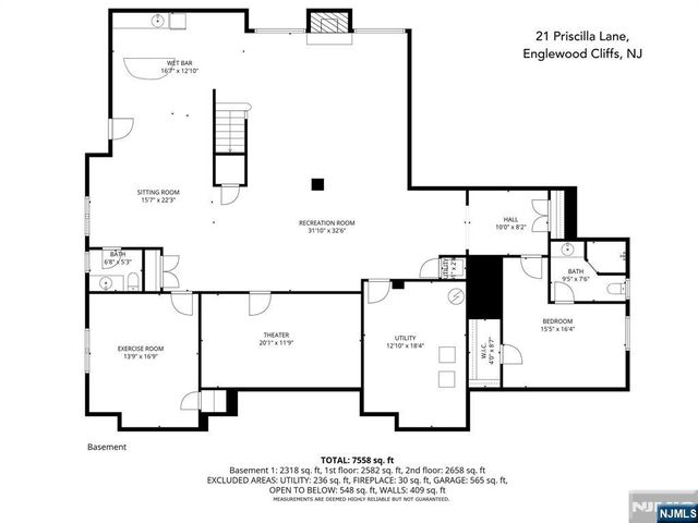 21 Priscilla Lane, Englewood Cliffs, NJ 07632