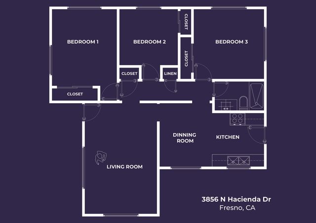 3856 N Hacienda Drive, Fresno, CA 93705
