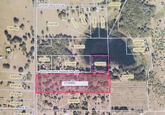 0 SOUTH LAKE HIAWATHA DRIVE, Lady Lake, FL 32159