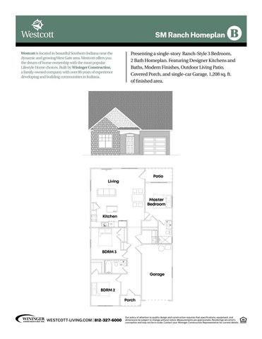 7903 S Westmead Drive, Newberry, IN 47449