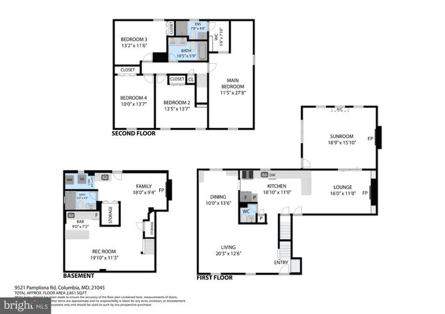 9521 PAMPLONA RD, Columbia, MD 21045