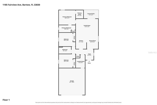 1185 FAIRVIEW AVENUE, Bartow, FL 33830