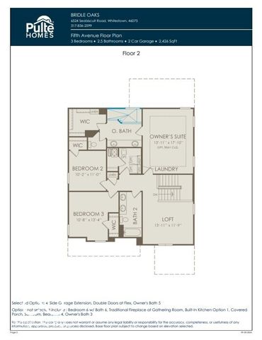 3346 Churchill Lane, Whitestown, IN 46075