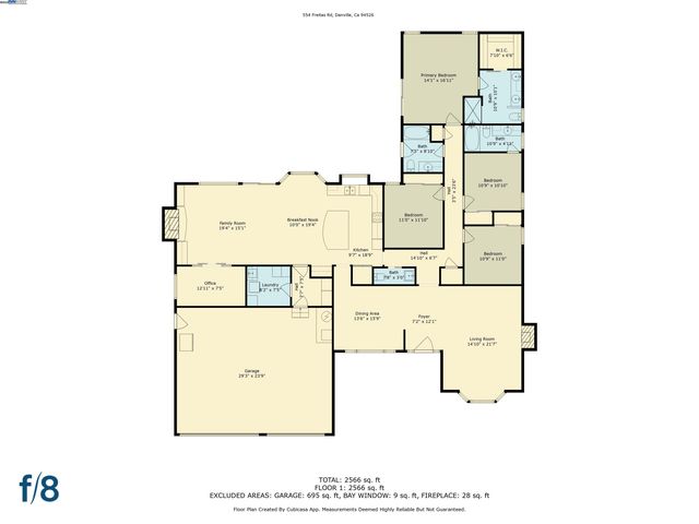 554 Freitas Rd, Danville, CA 94526