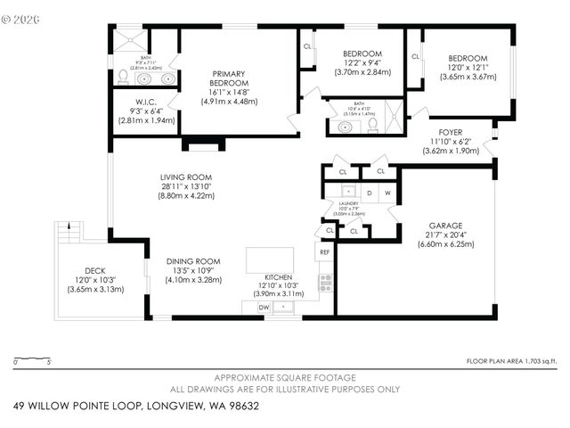 49 WILLOW POINTE Loop, Longview, WA 98632