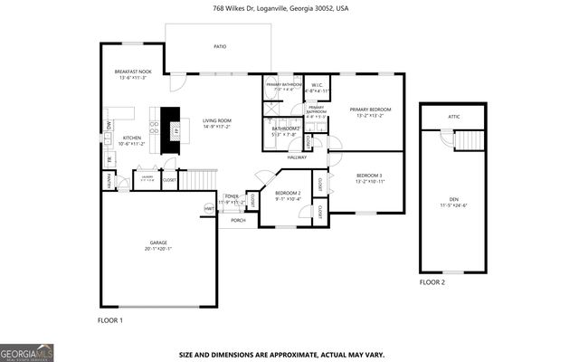 768 Wilkes Drive, Loganville, GA 30052