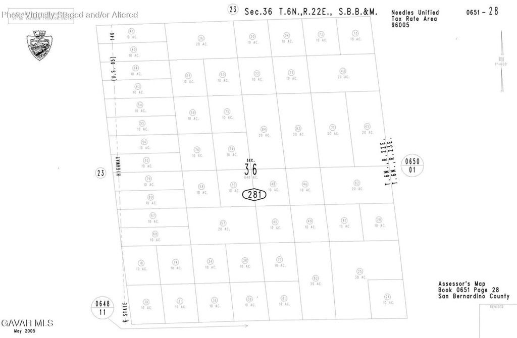 Image 1 of property listing at 0 Highway 95, Needles, CA 92363