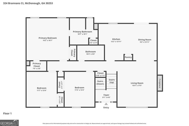 324 Brannans Court 45, Mcdonough, GA 30253