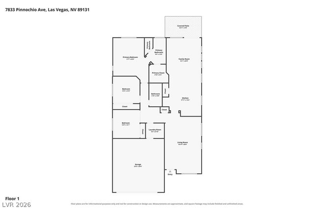 7833 Pinnochio Avenue, Las Vegas, NV 89131
