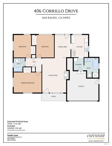 406 Corrillo Dr, San Rafael, CA 94903