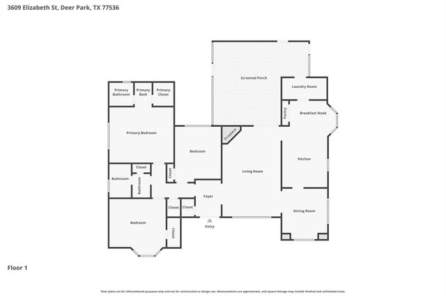 3609 Elizabeth Street, Deer Park, TX 77536