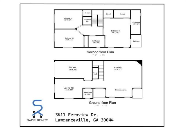 3411 Fernview Drive, Lawrenceville, GA 30044