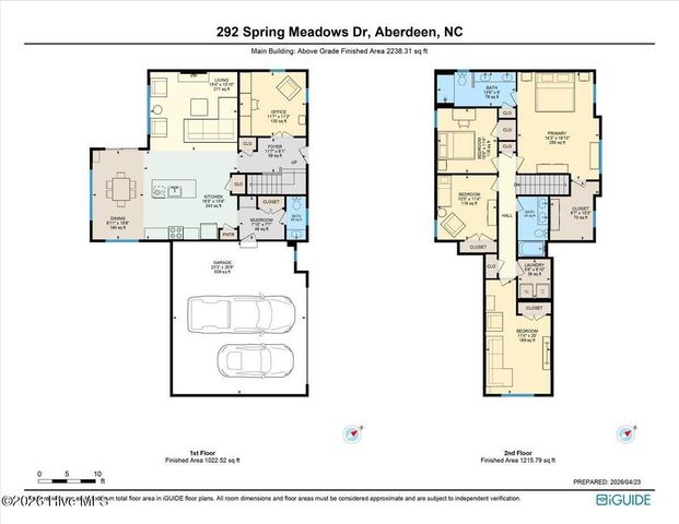 292 Spring Meadows Drive, Aberdeen, NC 28315