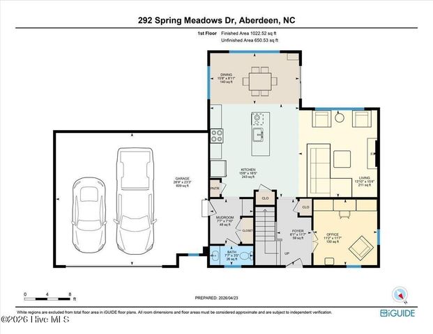 292 Spring Meadows Drive, Aberdeen, NC 28315