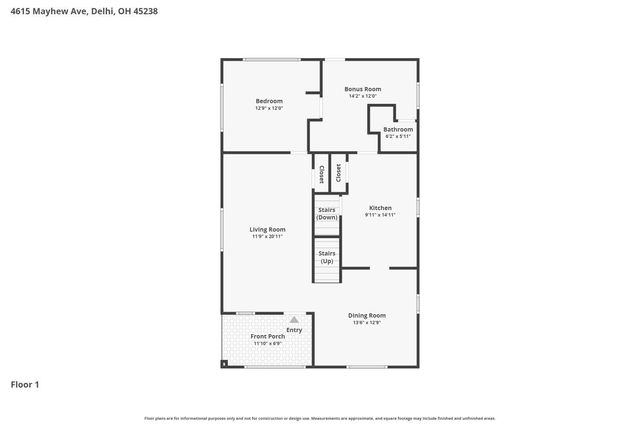 4615 Mayhew Avenue, Delhi Twp, OH 45238
