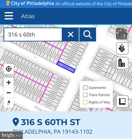 316 S 60TH ST, Philadelphia, PA 19143