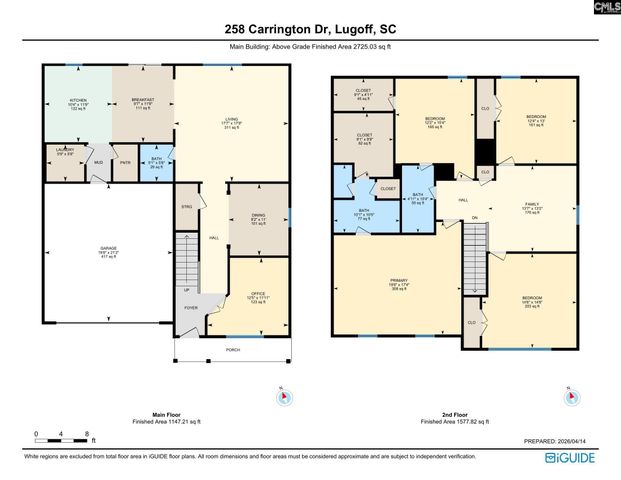 258 Carrington Drive, Lugoff, SC 29078