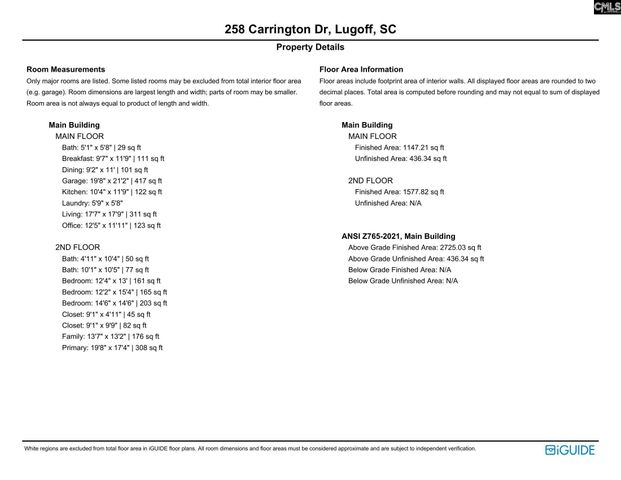 258 Carrington Drive, Lugoff, SC 29078