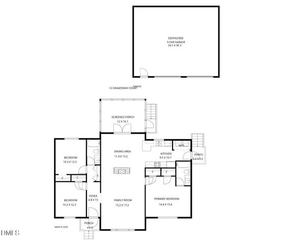 12 Drakesway Court, Durham, NC 27713