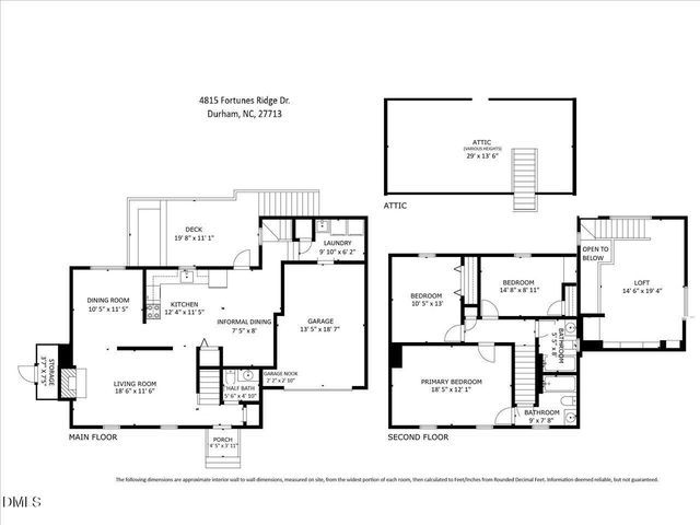 4815 Fortunes Ridge Drive, Durham, NC 27713