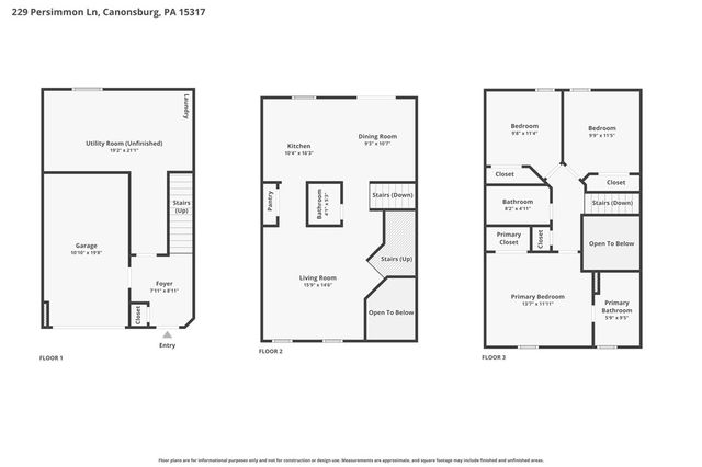 229 Persimmon Ln, North Strabane, PA 15317