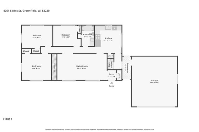 4761 81st STREET, Greenfield, WI 53220