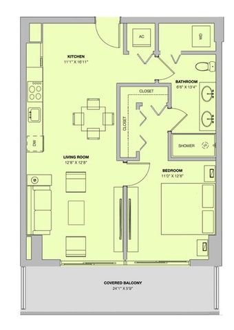 1600 SW 1ST Avenue 413, Miami, FL 33129