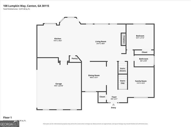 108 Lumpkin Way, Canton, GA 30115